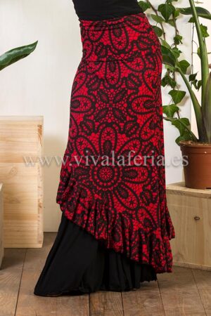 Falda de baile flamenco modelo Aracena 