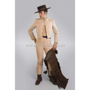 メンズオレンジストライプカウボーイスーツを購入