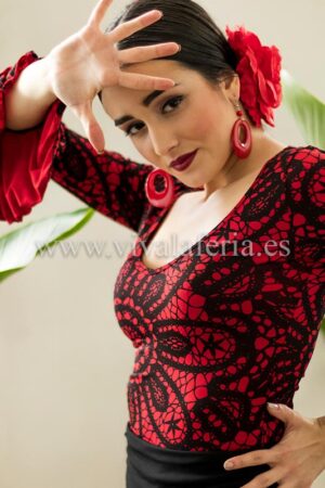 Ricote model flamenco dance leotard