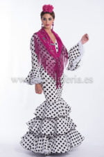 Flamenco-Kleid Modell Aracena de Alfarera