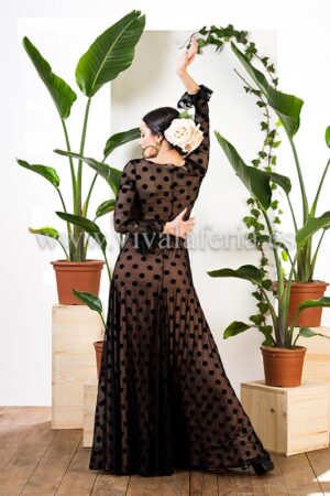 Vestido de baile flamenco modelo Ojanco