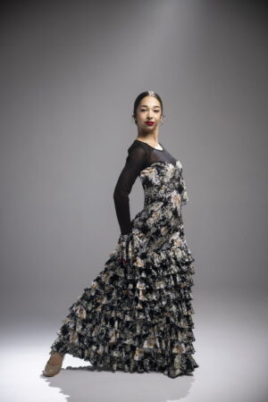 Vestido de baile flamenco modelo Barletta Estampado