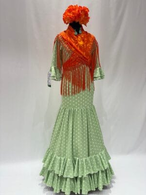 Traje de niña modelo Nataly - Talla 9