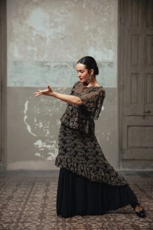 Sobrefalda Vita Tul Elástico Estampado Adulto